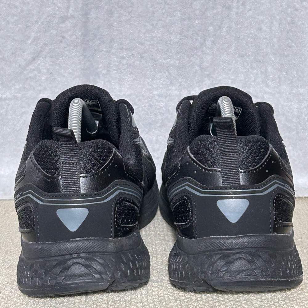 Skechers Mens Blk GORun Consistent Leather/Textile Running Athletic Shoes SZ 9.5 - Picture 4 of 11